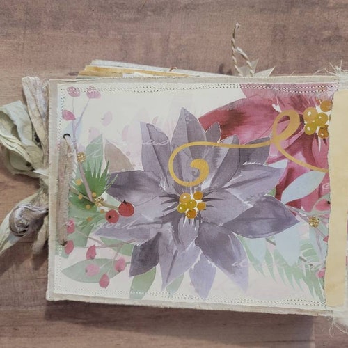 Shabby Chic shops Rustic Christmas Junk Journal December Daily, Art Journal
