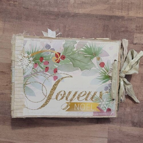 Shabby Chic shops Rustic Christmas Junk Journal December Daily, Art Journal