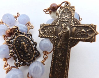 Unbreakable single Decade Rosary of Saint Joseph and the Virgin Mary