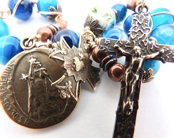 Our Lady Of Remedies/St. Michael the Archangel Unbreakable single Decade Rosary