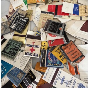 Colección de portadas de cajas de cerillas antiguas – Lotes de material publicitario retro (10-50 unidades) imagen 4