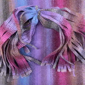 Rug Hooking Wool Strips or Swatch - Valentine&#39;s Day Ombre - 100% Wool - 8 by 13 inches - For Rug Hooking, Quilting, Penny Rugs