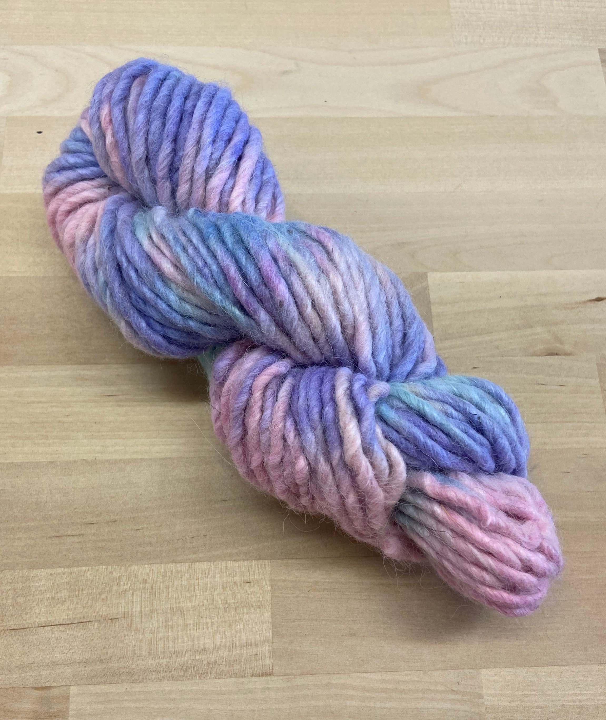 Hand Dyed Super Bulky Single Ply Wool Yarn for Rug Hooking & Etsy