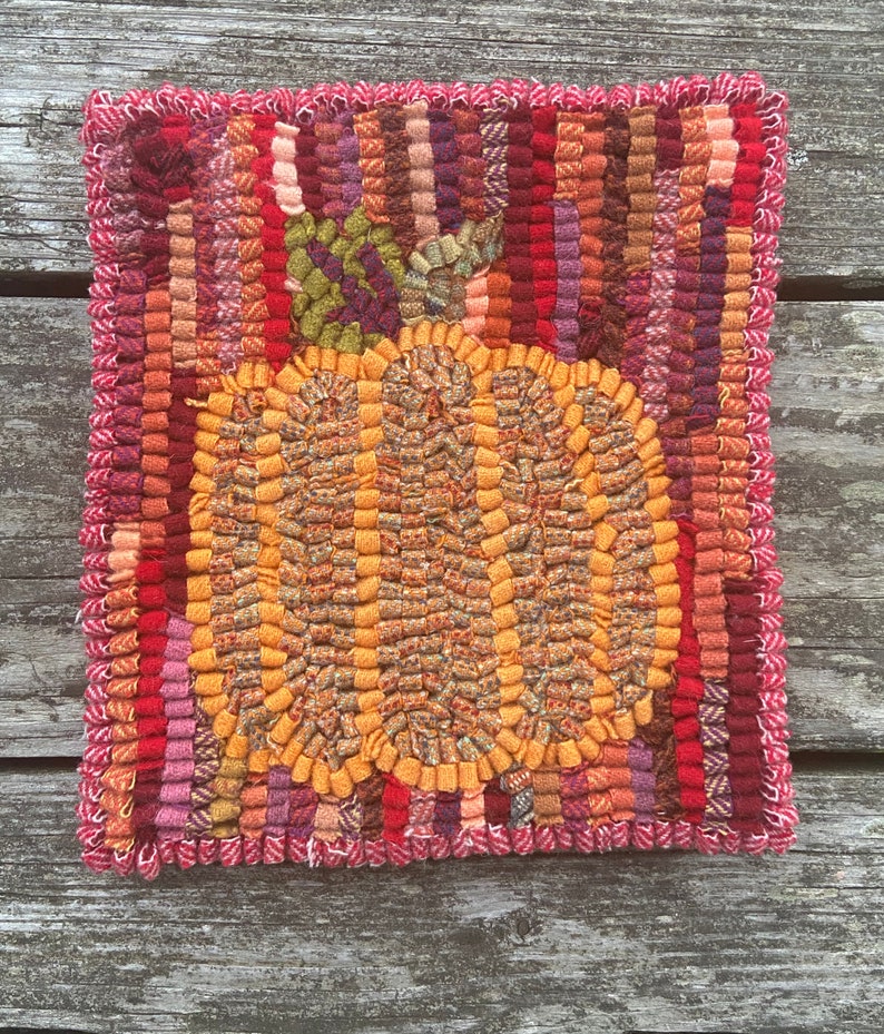 Rug Hooking Kit DIY Wool Rug Hook Kit Pumpkin Complete 8 X Etsy