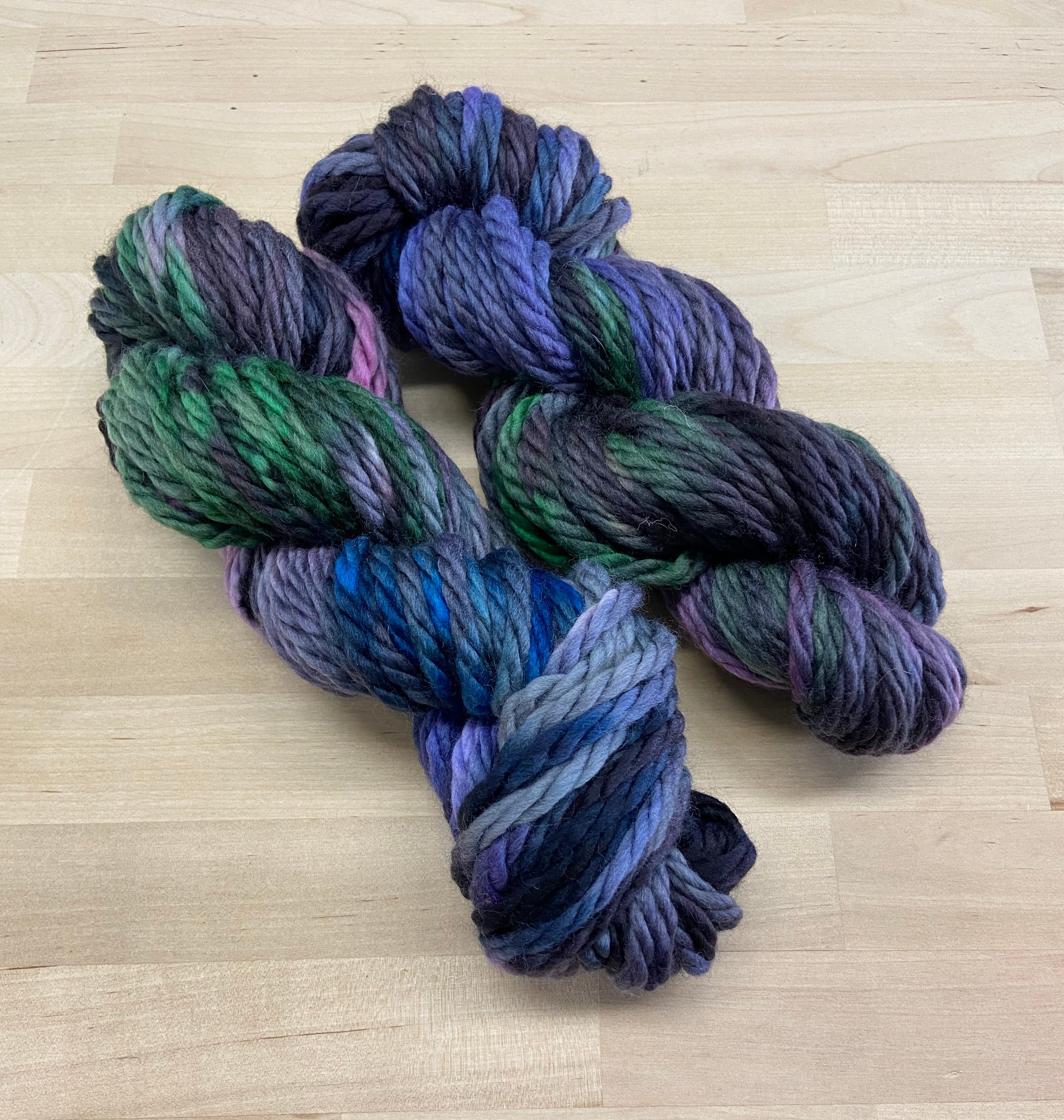 Hand Dyed Super Bulky Double Ply Wool Yarn for Rug Hooking & Etsy