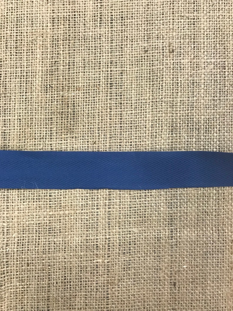 Royal Blue Cotton Twill Rug Binding Tape for Rug Finishing Etsy