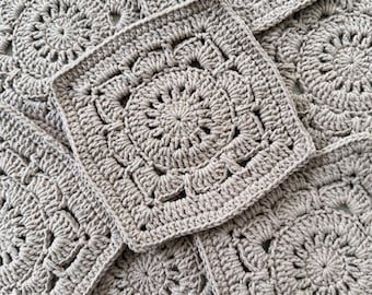 Willow Granny Square Crochet Pattern