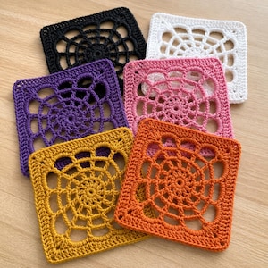 Spider Web Motif Pattern Beginner Friendly