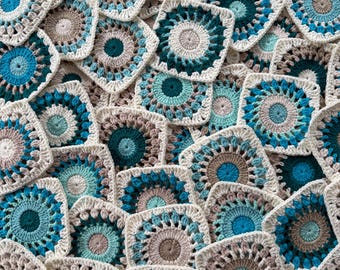 Circle Granny Square Pattern Beginner Friendly