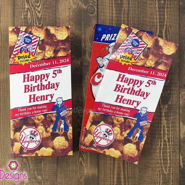 Cracker Jack Box Etsy