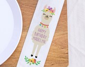 Llamas Birthday Silverware Bags Utensil Flatware Bags