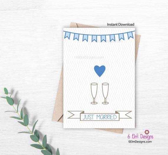 Printable Wedding Greeting Card - Il 570xN.2517736570 Faow 