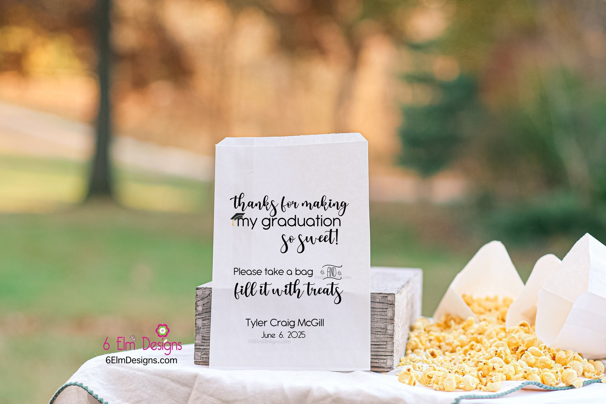 Graduation Favor Bags Congratulations Class of 2025 Personalized Favor Bags ,Candy Bags, Thank You Graduation Party Bags, Favor Bags
