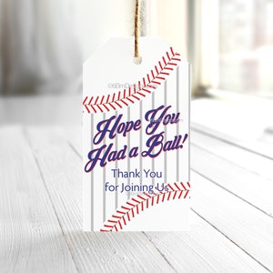Hope You Had a Ball Stripes Digital Print at Home Tags, Baseball ...
