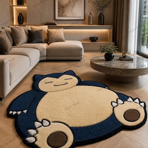 Squirtle Tufted Rug - Etsy