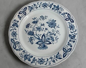 Nikko Ironstone Plate Serving Platter Japanese Ironstone 4270 Floral Japan 12"