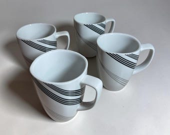 4 Corelle Corning Ware Coffee Mug Coordinates Urban Arc 12-oz Dishwasher Safe