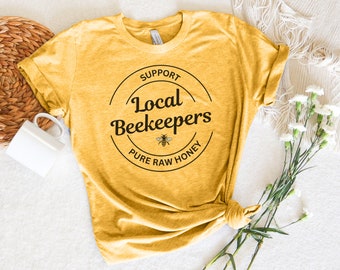 Imkerei Shirt, Biene T-Shirt, Bauernhof T-Shirt, Muttertagsgeschenk, Garten- und Bienenliebhaber, Gartenarbeit Geschenk, Bauer T-Shirt, Bienenliebhaber Shirt, Bienen TShirt