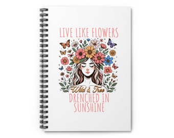 Gardening Journal, Garden Planner, Garden Notebook, Gardening Record Book, Garden Lover Gift, Christmas Gift, Mothers Day Gift, Flower Notes