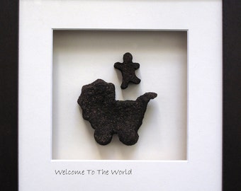 Welcome to the World - New Baby Gift - Hand Made in Ireland from Real Irish Turf