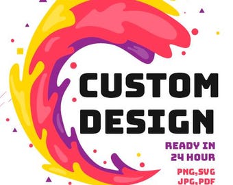 Diseño SVG personalizado, PNG personalizado, archivo Cricut (descarga digital)
