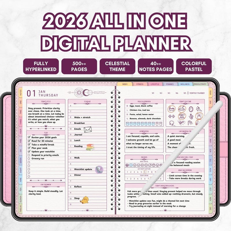 2026 Girly Calendars - Etsy