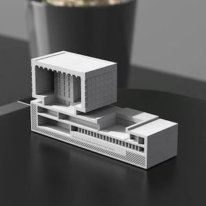 Beinecke Rare Book and Manuscript Library: scultura brutalista in cemento di Gordon Bunshaft