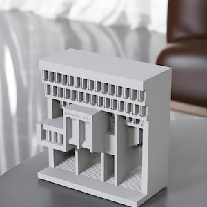 Modello del municipio di Boston: scultura architettonica, regalo da viaggio