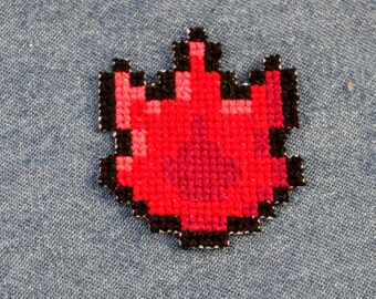 Pokemon Volcano Badge Iron On Patch