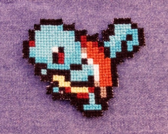 Squirtle Iron-On Patch