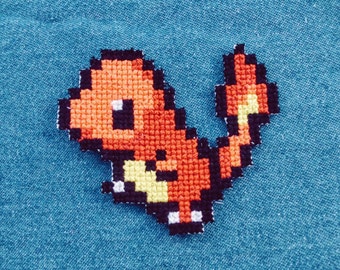 Charmander Iron-On Patch