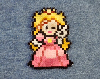 Princess Peach Iron On Patch