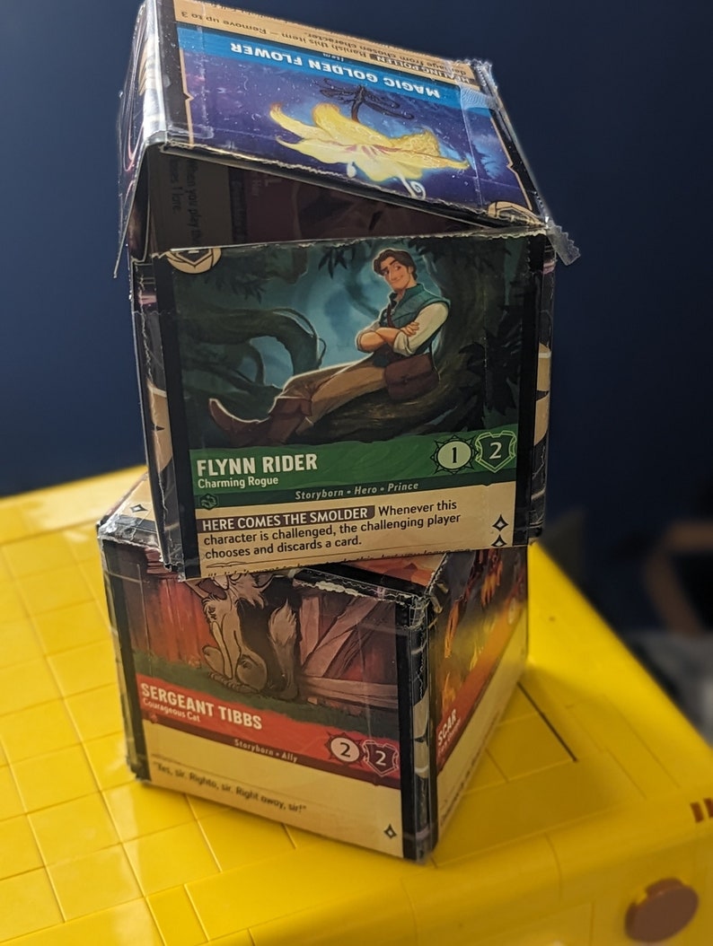 Lorcana Card Box - Small Upcycled Storage Box - Choose From 1-2 Ink ...
