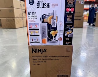 Ninja SLUSHi 5-in-1 Frozen Drink Maker with RapidChill Technology Slushies, Frappés Frozen Cocktail