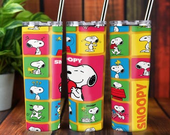 Niedliche Beagle-Design-Folie für 20-oz-Becher (PNG) | Sublimationsdesign | Digitaler Download