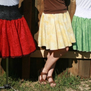 Printable Sewing Pattern Women&#39;s Full Circle Skirt & PDF Sewing Pattern PDF Instant Download