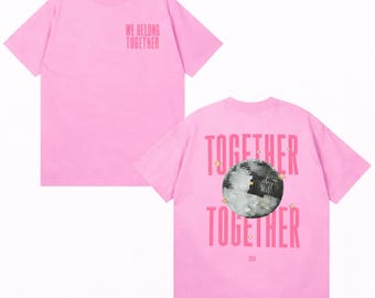 Vintage unisex Harry Styles We Belong Together T-shirt – oversized katoenen T-shirt met graphic print