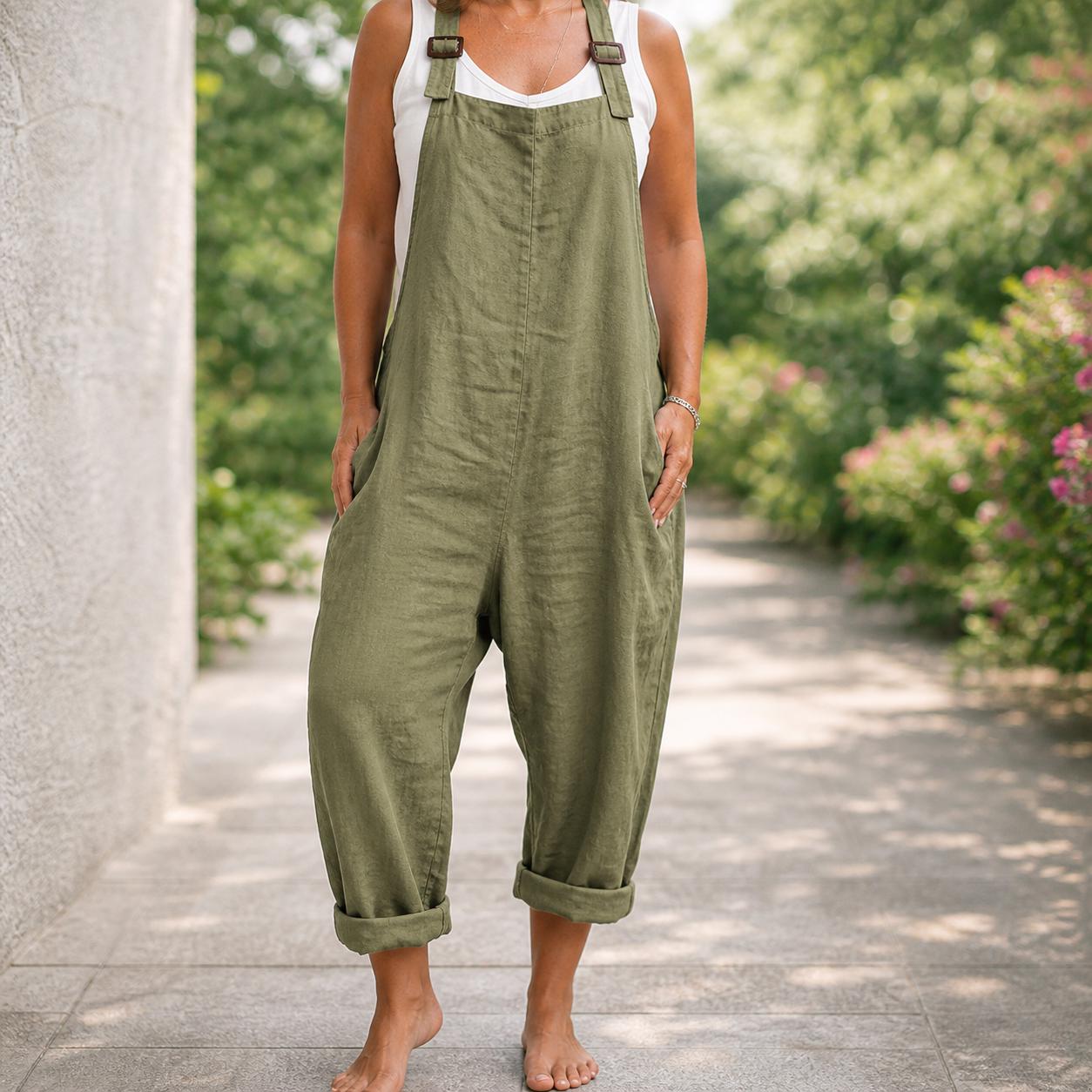 Salopette Linen - Etsy