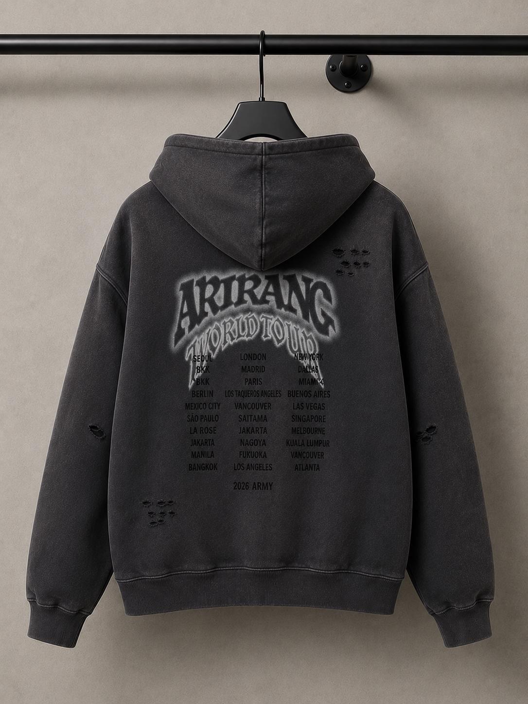 Bts Arirang Zip Hoodie - Etsy