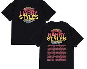 Camiseta vintage extragrande de algodón de Harry Styles "We Belong Together" para hombre y mujer, manga corta, verano.