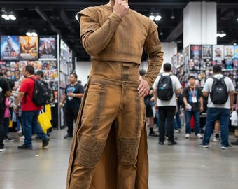 Star Wars Inspired Brown Boba fett Handmade Costume | Bounty Hunter Mando Cosplay.