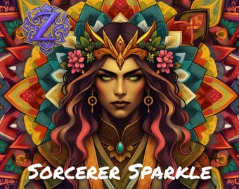 Zen Color Escape Fantasy Sorcerer Sparkle
