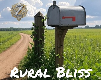 Zen Color Escape Country – Rural Bliss Adult Printable 50 Designs
