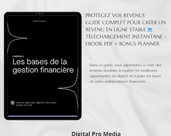 Protégez vos revenus – eBook digital FR (PDF) |  + Bonus Planner