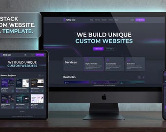 Individuelles Webdesign und -entwicklung | Premium-Webanwendung | React NextJS | Website für kleine Unternehmen | Full-Stack-UI/UX-Service