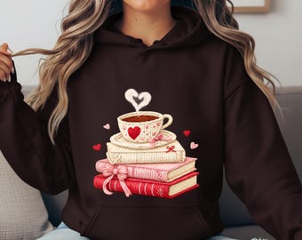 Crochet Books Lovers Hoodie, Motivational Reading Top, Reader Hooded Sweatshirt