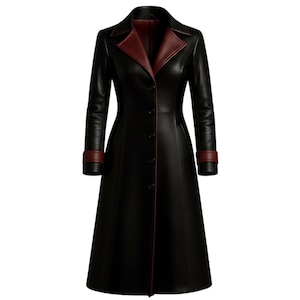 90s Long Coat - Etsy