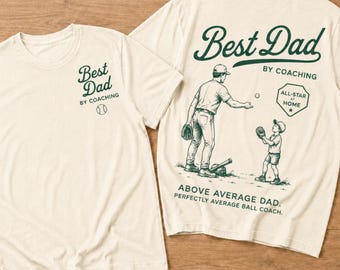 Comfort Colors Father Day Shirt, Baseball Dad T-shirt, Best Dads Club Shirt, Coach Baseball Father Day Shirt Gift