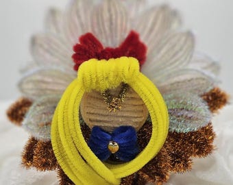 Sailor Venus Inspired Super Sparkle Tiara - Hand-made Anime Cosplay Crown - Sassy Bands by Rini