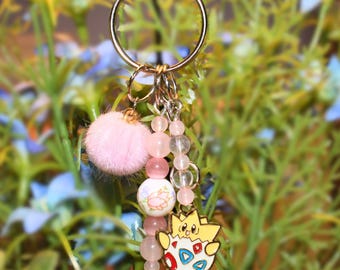 Fairy Type Beaded Keychain